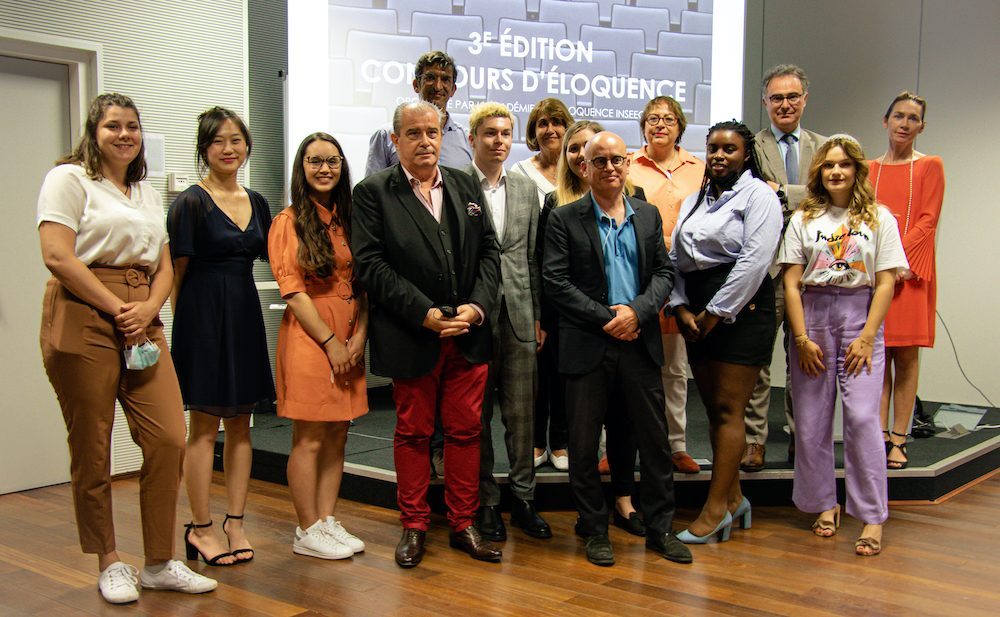 Une étudiante d’inseec msc&mba remporte le concours d’éloquence INSEEC U. 2021