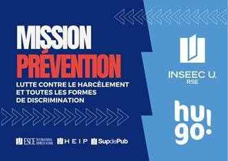INSEEC U. noue un partenariat avec HUGO ! pour lutter contre les discriminations