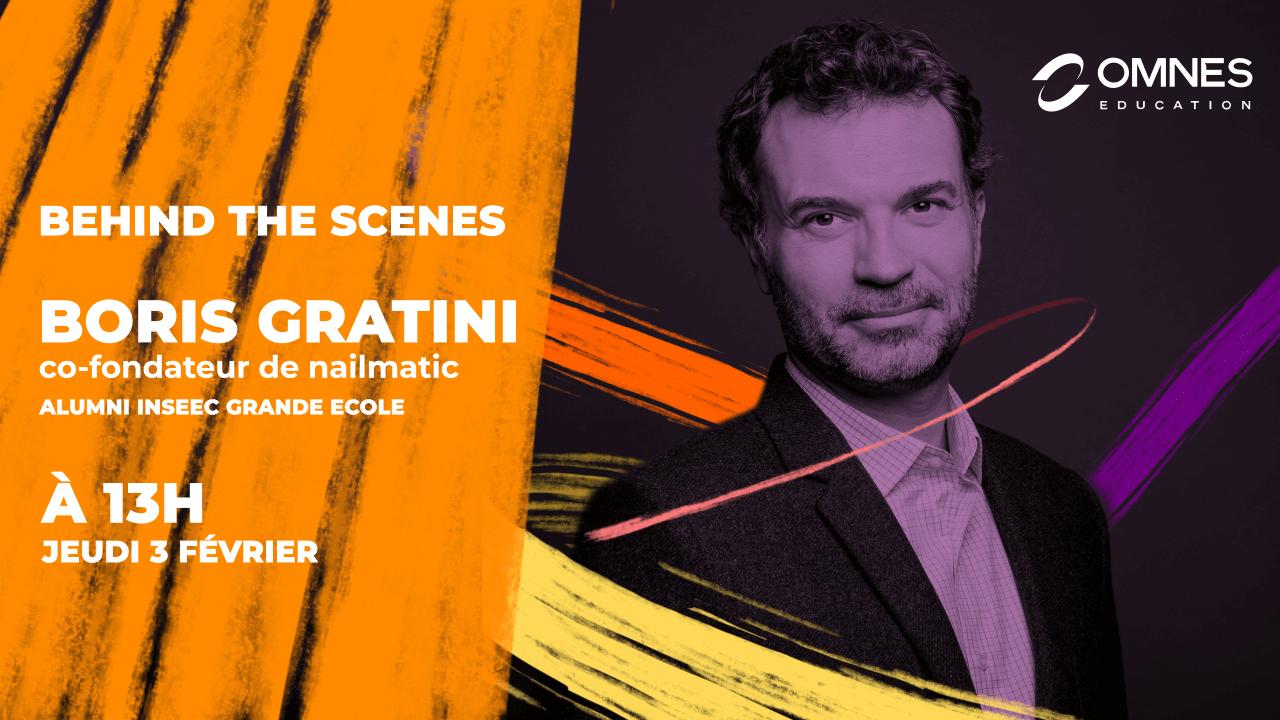 Behind the Scenes | Un alumni, un parcours professionnel et vos regards !